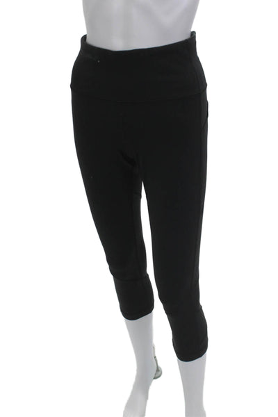 Lululemon Women Capri Cropped Leggings Pants Black Size 8