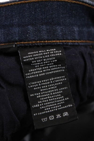 J Brand Women Skinny Ankle Jeans Dark Blue Petites Size 23