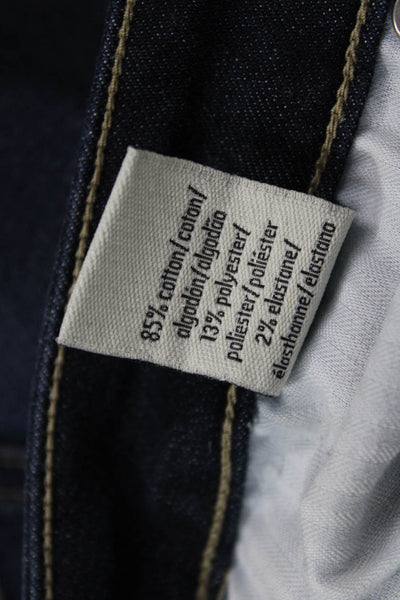 Calvin Klein Jeans Women Dark Blue Straight Jeans Size 25