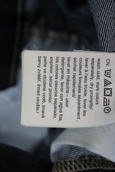 Calvin Klein Jeans Women Dark Blue Straight Jeans Size 25