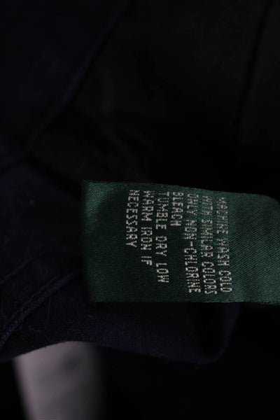 Lauren Jeans Company Women Cropped Dark Blue Jeans Size 16W