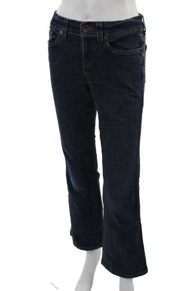 DKNY Jeans Womens Bootcut Dark Blue Petite Size 2