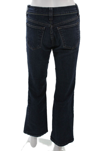 DKNY Jeans Womens Bootcut Dark Blue Petite Size 2