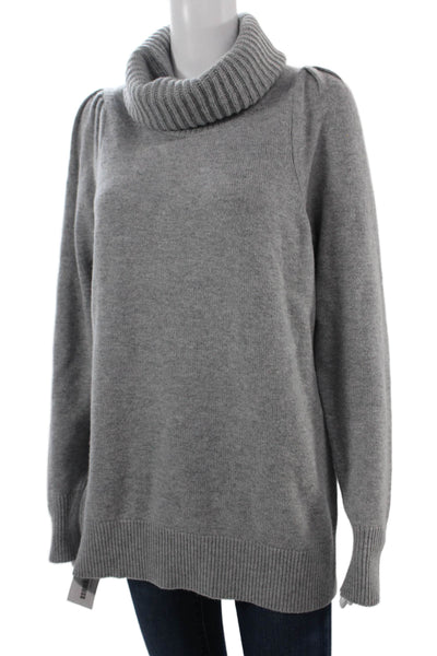 Dorothee Schumacher Unisex Gray Wool Turtleneck Pullover Sweater Size M