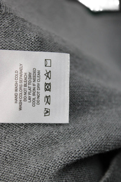 Who What Wear Womens Gray Pullover Hoodie Drawstring Long Sleeve Size S