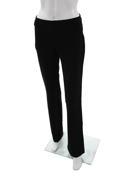 Kobi Halperin Womens Dress Pants Black Zip Designer Size 4