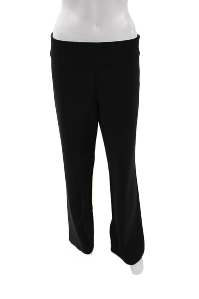 Artelier Nicole Miller Womens Black Dress Pants Zip Inseam 32 Size S