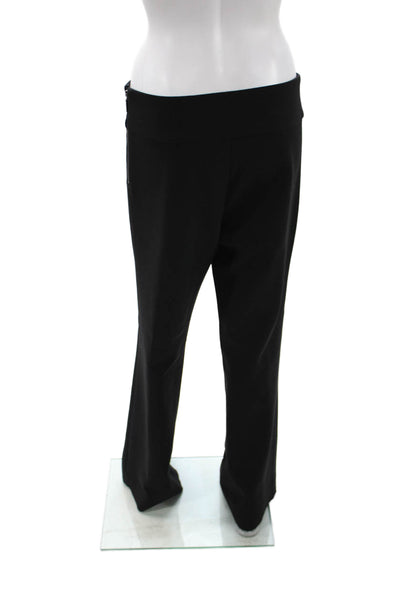 Artelier Nicole Miller Womens Black Dress Pants Zip Inseam 32 Size S