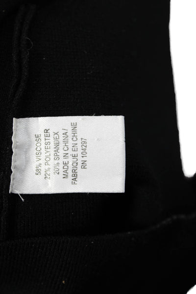 Milly Womens Straight Pencil Skirt Black Size S