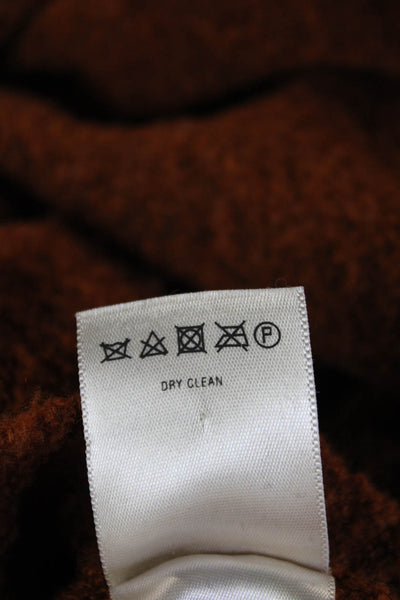 Angel Of The North Unisex Pullover Sweater Brown Bohemian Long Sleeve Size 2XS