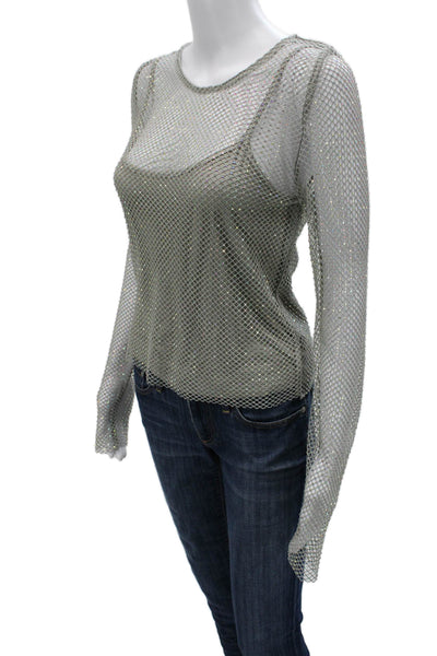 Sunday In Brooklyn Womens Gray Boho Camisole Rayon Spandex Size XS