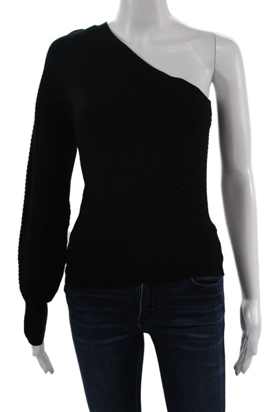 IRO Unisex Black Pullover Sweater Long Sleeve Designer Size XS