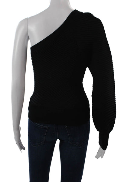 IRO Unisex Black Pullover Sweater Long Sleeve Designer Size XS