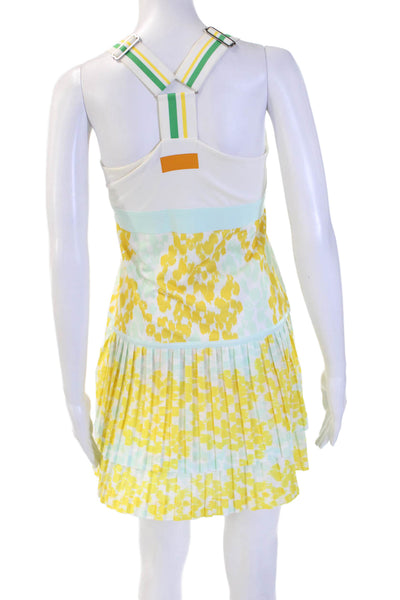 Stella McCartney Womens Sundress White Floral V Neck Size 40