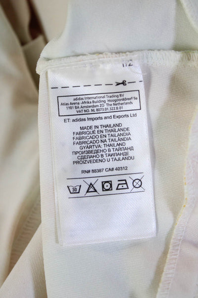 Stella McCartney Womens Sundress White Floral V Neck Size 40