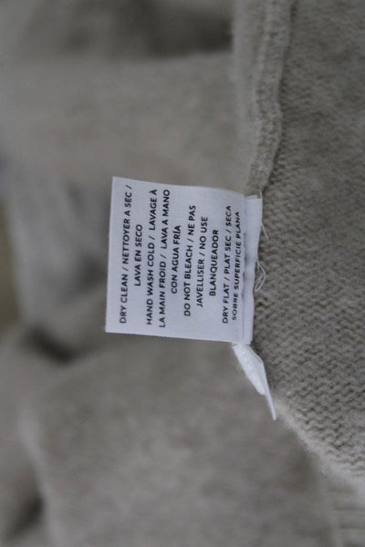 Naadam Unisex Pullover 100% Cashmere Beige Sweater Size XS