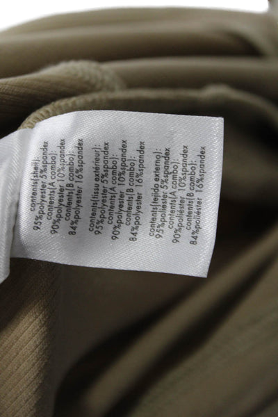We Wore What Womens Beige Button Front Pants Horse Theme Fall Size S