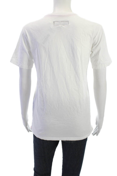 Rag & Bone Womens Cotton Crewneck Graphic Quote Tee Size 2XS