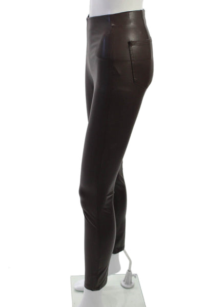Rag & Bone Womens Ankle Jeggings Brown 100% Polyester Petite Size XS