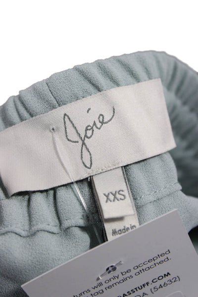 Joie Unisex Jogger Pants Gray 100% Polyester Designer Size 2XS
