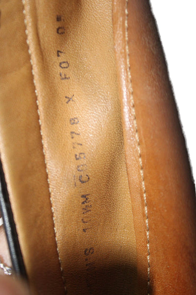 Cole Haan Mens Leather Casual Slip On Loafers Black Size 11