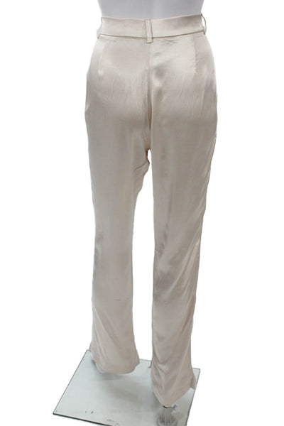 Zara Women Beige Dress Pants Size M