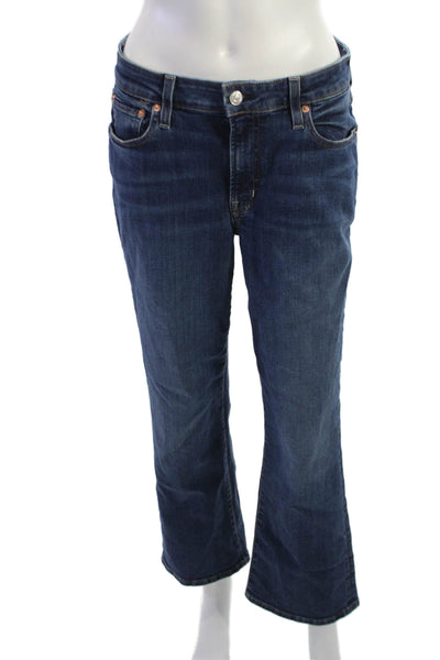 Edwin Womens Dark Blue Bootcut Jeans Size 28