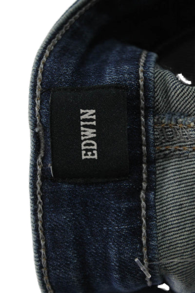 Edwin Womens Dark Blue Bootcut Jeans Size 28