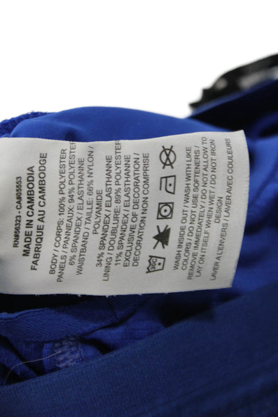 Nike Mens Sweat Shorts Blue Drawstring 100% Polyester Sports Size XL