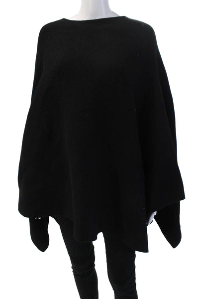 Zara Unisex Black Round Neck Sweater Size M