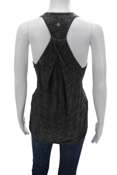 Lululemon Womens Gray Athletic Tank Top Size 8