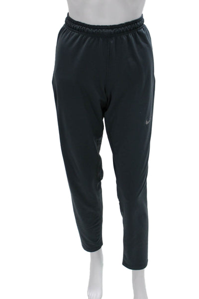 Nike Mens Dark Gray Drawstring Sweatpants Sz M