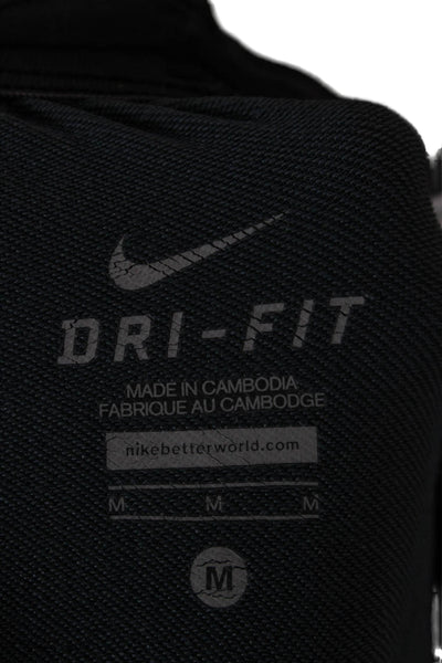 Nike Mens Dark Gray Drawstring Sweatpants Sz M