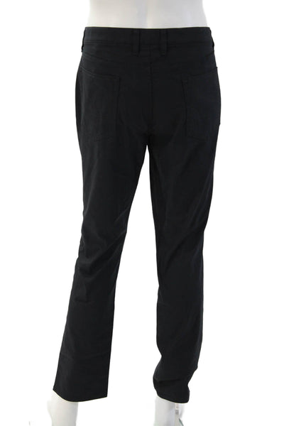 Bonobos Mens Chinos Black Cotton Blend 30in Inseam Size 35