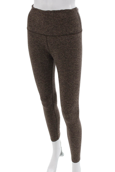 Beyond Yoga Womens Brown Ankle Leggings Nylon Size M