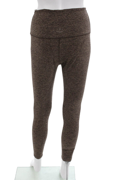 Beyond Yoga Womens Brown Ankle Leggings Nylon Size M