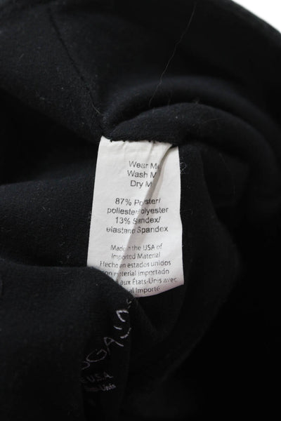 Beyond Yoga Women Ankle Leggings Dark Gray Polyester Spandex Size M