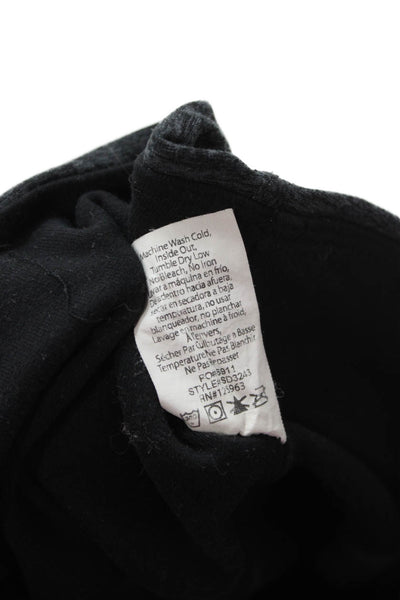 Beyond Yoga Women Ankle Leggings Dark Gray Polyester Spandex Size M