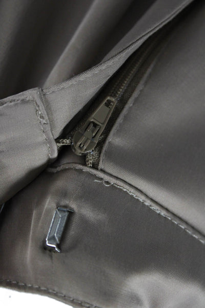 Zara Men Cargo Cropped Ankle Pants Beige Polyester Hook Eye Size M