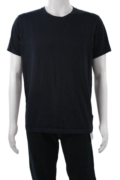 Uniqlo Mens Black T-Shirt Short Sleeve Crew Neck Size L