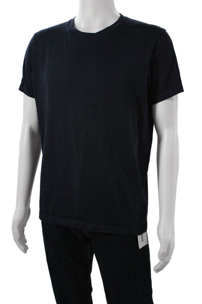 Uniqlo Mens Black T-Shirt Short Sleeve Crew Neck Size L