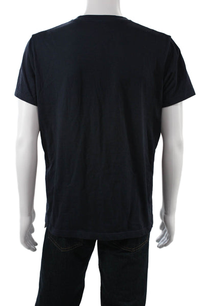 Uniqlo Mens Black T-Shirt Short Sleeve Crew Neck Size L