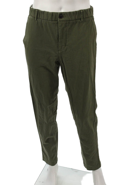 Everlane Mens Chino Pants Green Button Fly Size 31
