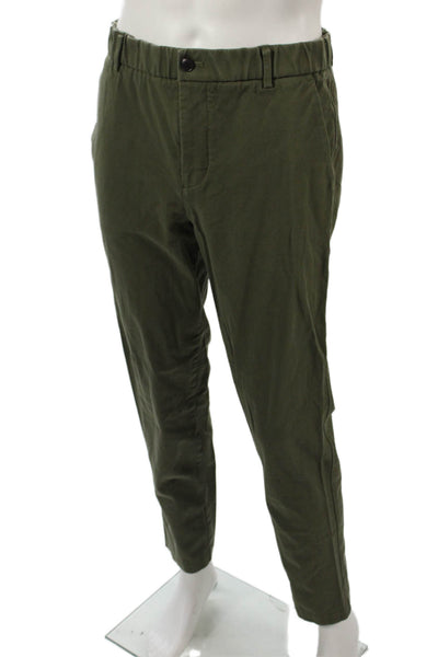 Everlane Mens Chino Pants Green Button Fly Size 31