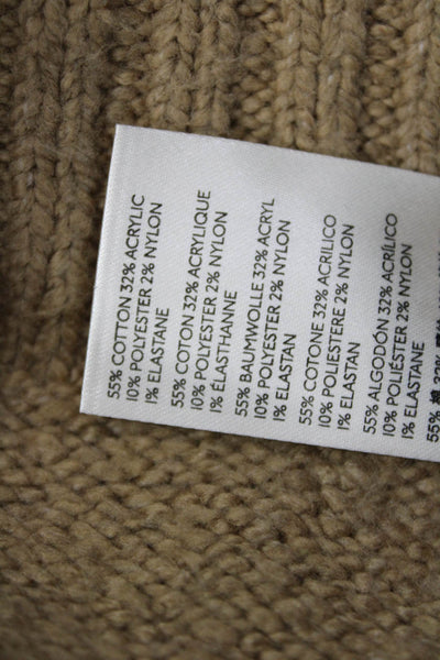 Free People Unisex Bohemian Beige Pullover Sweater Long Sleeve Size XS