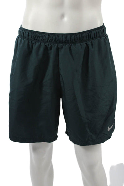 Nike Mens Dark Gray Polyester Sports Shorts Size L
