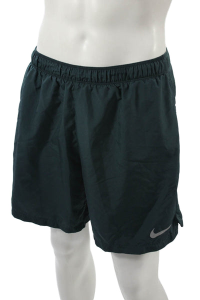 Nike Mens Dark Gray Polyester Sports Shorts Size L