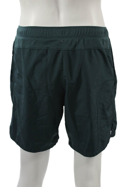 Nike Mens Dark Gray Polyester Sports Shorts Size L