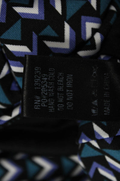 Do+Be Women Cropped Camisole Aztec Geometric Black Sleeveless Size S