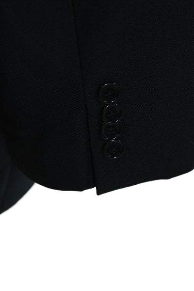 Tallia Mens Big & Tall Dark Blue Suit Jacket Polyester Rayon Size 56